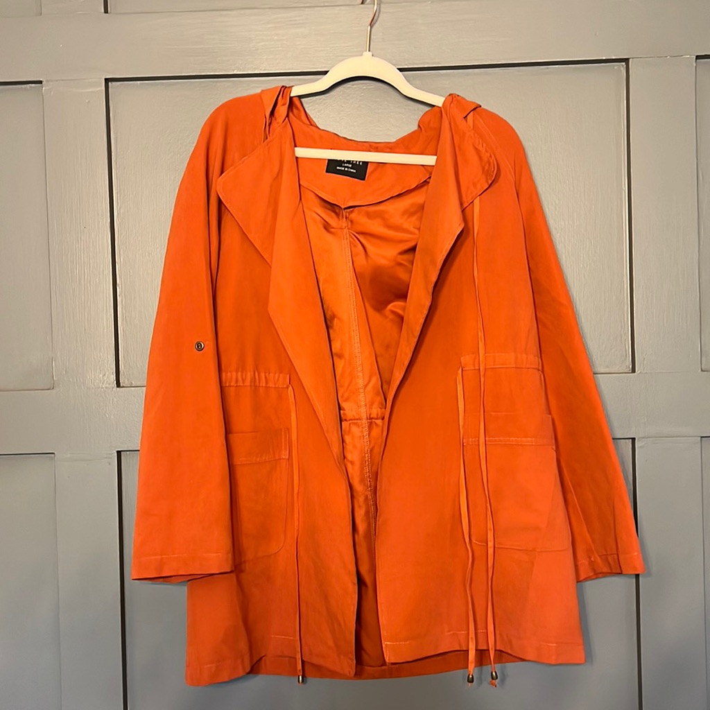 Rust Colored Lightweight Jacket